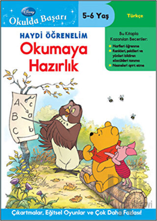 Haydi Öğrenelim - Okumaya Hazırlık 5-6 Yaş - Halkkitabevi