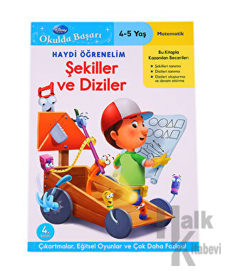 Haydi Öğrenelim - Şekiller ve Diziler 4-5 Yaş