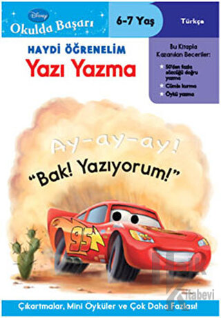 Haydi Öğrenelim - Yazı Yazma 6-7 Yaş - Halkkitabevi