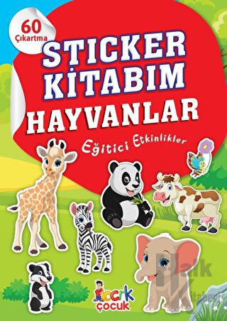 Hayvanlar - Sticker Kitabım - Halkkitabevi