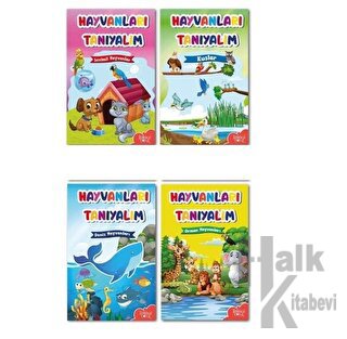 Hayvanları Tanıyalım Seti (4 Kitap Takım)