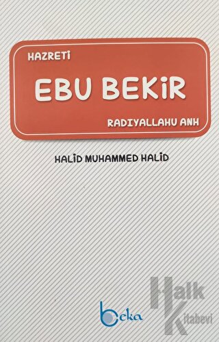 Hazreti Ebu Bekir - Halkkitabevi