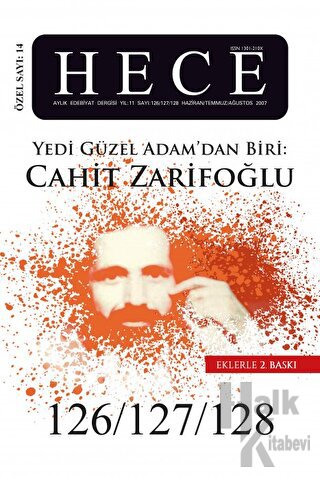 Hece Aylık Edebiyat Dergisi Cahit Zarifoğlu Özel Sayısı: 14 - 126/127/