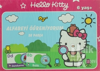 Hello Kitty Alfabeyi Öğreniyorum 58 Parça Puzzle