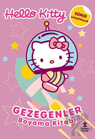 Hello Kitty - Gezegenler Boyama Kitabı - Halkkitabevi