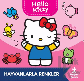 Hello Kitty-Hayvanlarla Renkler - Halkkitabevi