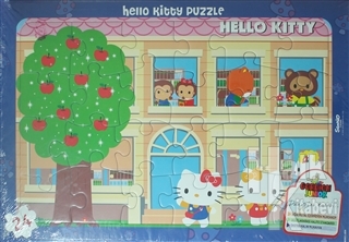 Hello Kitty Puzzle (Kod 40601-004) - Halkkitabevi