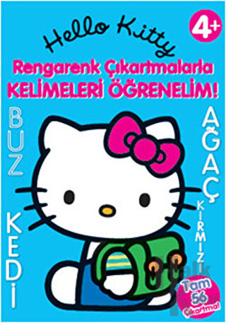 Hello Kitty - Rengarenk Çıkartmalarla Kelimeleri Öğrenelim