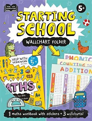 Help With Homework: 5+ Starting School Wallchart Folder - Halkkitabevi