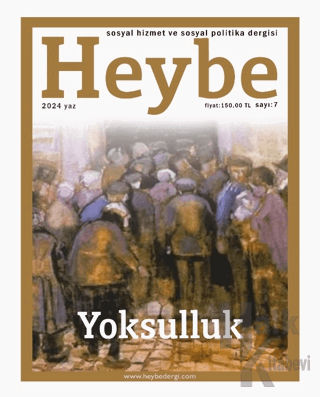 Heybe Sosyal Hizmet ve Sosyal Politika Dergisi Sayı: 7 Yaz 2024 - Halk