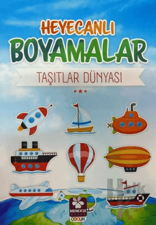 Heyecanlı Boyamalar Taşıtlar Dünyası