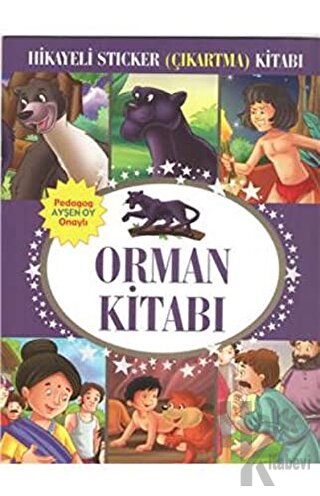 Hikayeli Sticker (Çıkartma) Kitabı - Orman Kitabı