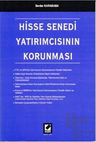 Hisse Senedi Yatırımcısının Korunması