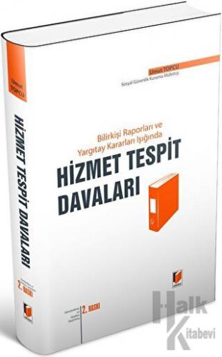 Hizmet Tespit Davaları (Ciltli) - Halkkitabevi