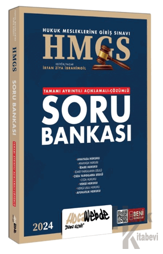 HMGS Hukuk Mesleklerine Giriş Sınavı Soru Bankası - Halkkitabevi