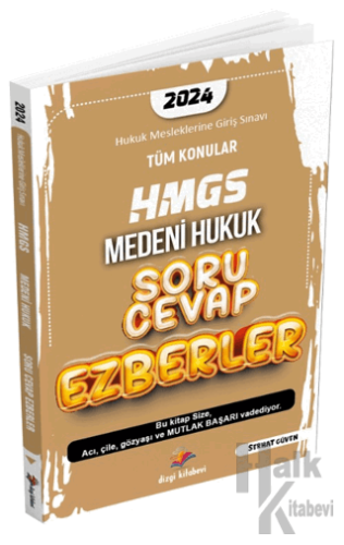 HMGS Medeni Hukuk Soru Cevap Ezberler - Halkkitabevi