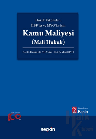 Hukuk Fakülteleri, İİBF'ler ve MYO'lar için Kamu Maliyesi (Mali Hukuk)