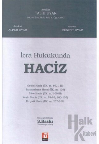 İcra Hukukunda Haciz (Ciltli) - Halkkitabevi