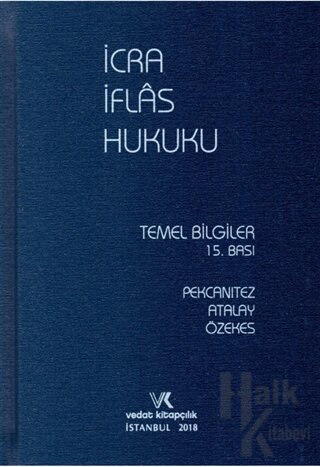 İcra İflas Hukuku Temel Bilgiler (Ciltli) - Halkkitabevi