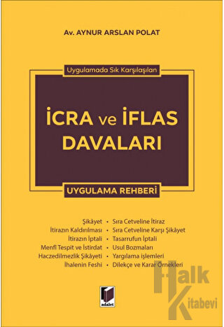 İcra ve İflas Davaları Uygulama Rehberi (Ciltli) - Halkkitabevi