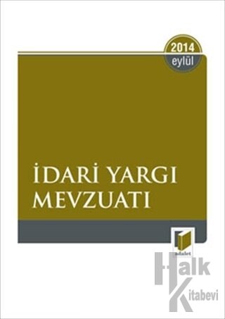 İdari Yargı Mevzuatı - Eylül 2014