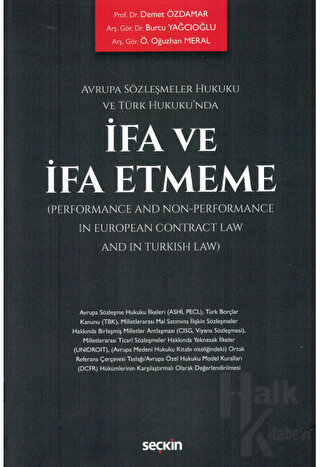 İfa ve İfa Etmeme - Halkkitabevi