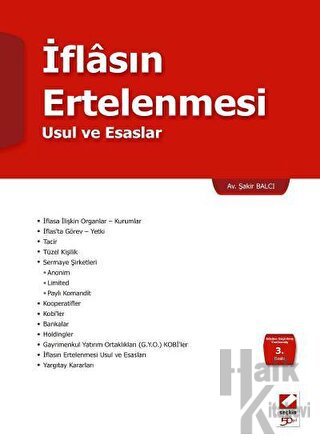 İflasın Ertelenmesi Usul ve Esaslar - Halkkitabevi