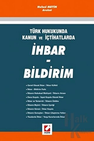 İhbar – Bildirim