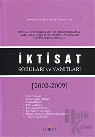 İktisat Soruları ve Yanıtları (2002 - 2009 ) - Halkkitabevi