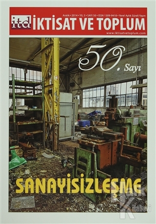 İktisat ve Toplum Dergisi Sayı: 50