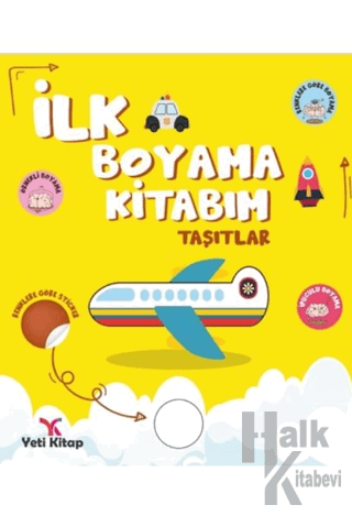 İlk Boyama Kitabım Taşıtlar - Halkkitabevi