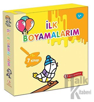 İlk Boyamalarım – Boyama Kitapları Seti (7 Kitap Takım) - Halkkitabevi