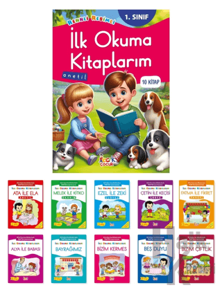 İlk Okuma Kitaplarım (10 Kitap) - Halkkitabevi