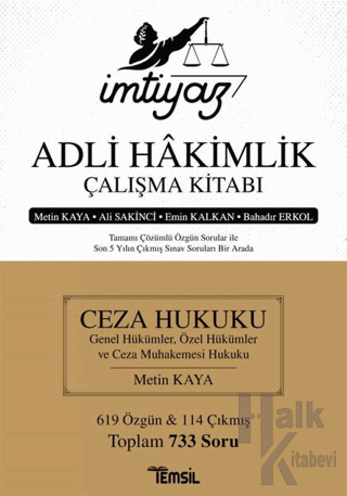 İmtiyaz - Adli Hakimlik Çalışma Kitabı