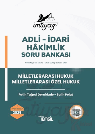 İmtiyaz Milletlerarası Hukuk - Milletlerarası Özel Hukuk Soru Bankası