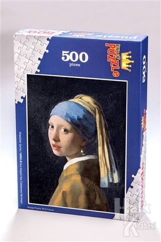 İnci Küpeli Kız (500 Parça) - Ahşap Puzzle Klasikler Serisi - Johannes Vermeer (KR02-D)