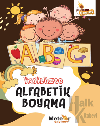 İngilizce Alfabetik Boyama - Halkkitabevi