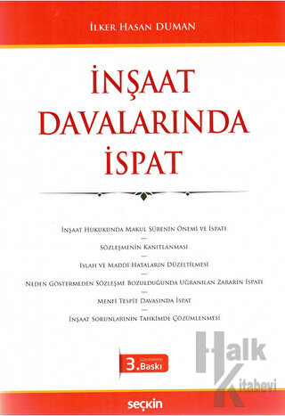 İnşaat Davalarında İspat