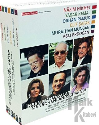 İnsan Manzaraları Türkiye'den Altı Yazar Portresi 6 Film DVD ve 6 Kitapçık
