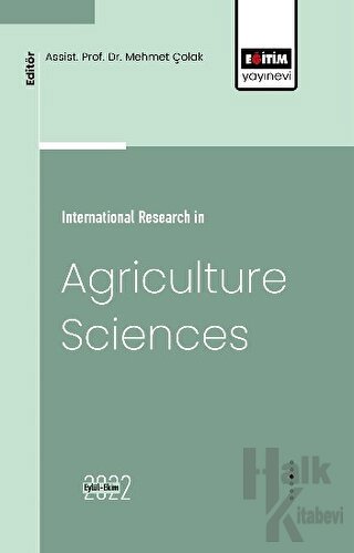 International Research in Agriculture Sciences - Halkkitabevi