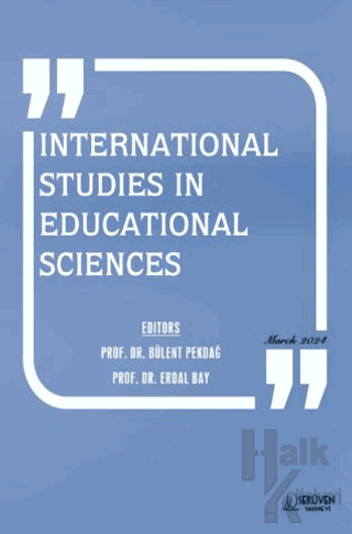 International Studies in Educational Sciences - March 2024 - Halkkitab