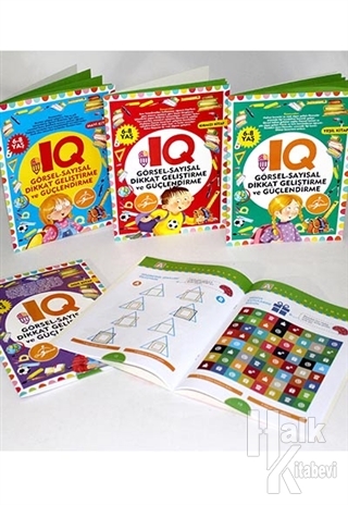 IQ Dikkat Geliştirme ve Güçlendirme Seti (5 Kitap Takım) - Halkkitabev