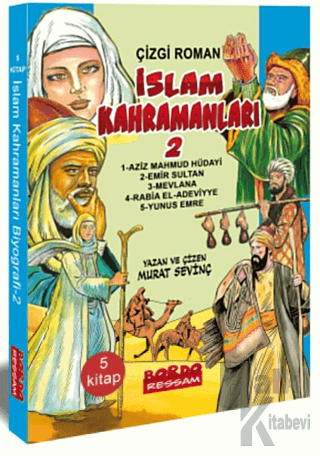 İslam Kahramanları 2 (5 Kitap Set) - Halkkitabevi