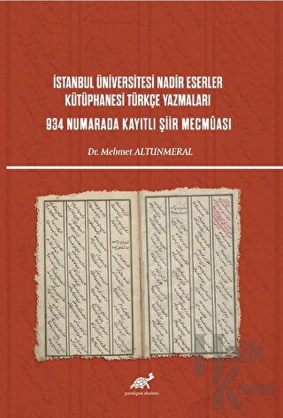 İstanbul Üniversitesi Nadir Eserler Kütüphanesi Türkçe Yazmaları 934 N