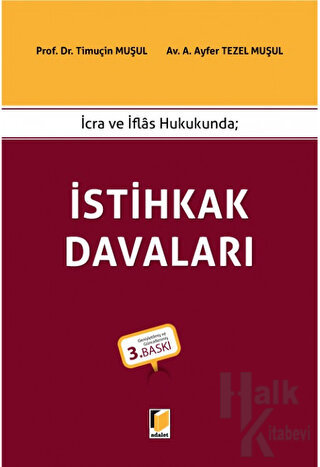 İstihkak Davaları (Ciltli)