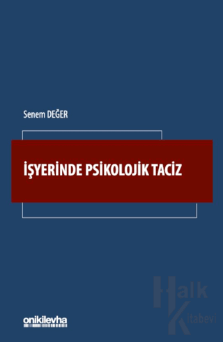 İşyerinde Psikolojik Taciz - Halkkitabevi