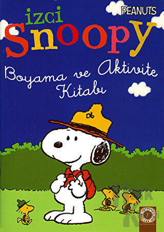 İzci Snoopy Boyama ve Aktivite Kitabı ( Mavi Kapak ) - Halkkitabevi