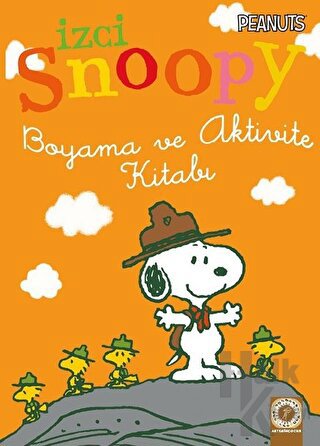 İzci Snoopy Boyama ve Aktivite Kitabı (Turuncu Kapak)