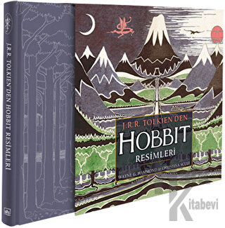 J.R.R. Tolkien'den Hobbit Resimleri (Kutulu-Numaralı Özel Baskı) (Cilt