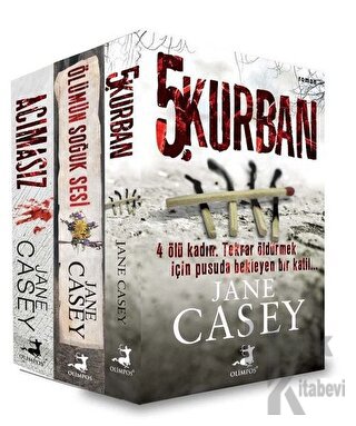 Jane Casey Polisiye Set 3 (3 Kitap Takım) - Halkkitabevi